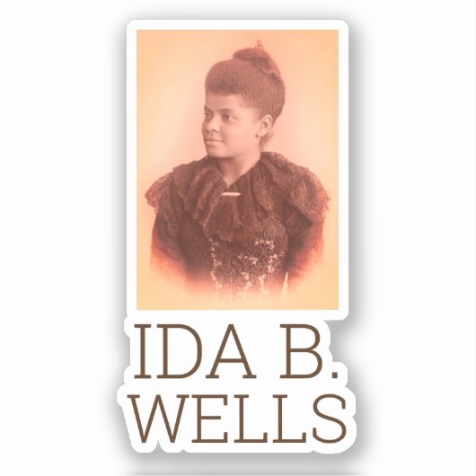 Sticker Ida B. Wells (Recto)