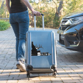 Sticker Idaho Construite Chasseur de Elc Vinyl Decal (Valise Insitu)