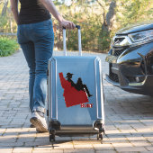 Sticker Idaho Cowboy Vinyl Decal (Valise Insitu)