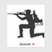Sticker Idaho Hunter Vinyl Decal (Feuille)