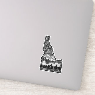 Sticker Idaho lineart