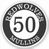 Sticker Identification numérique du nom du joueur personna (Recto)