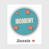 Sticker Idéogénie (Feuille)