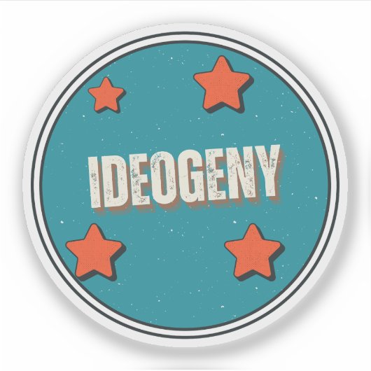 Sticker Idéogénie (Devant)