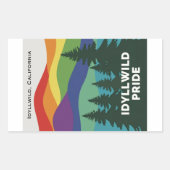 Sticker Idyllwild Pride (Devant)