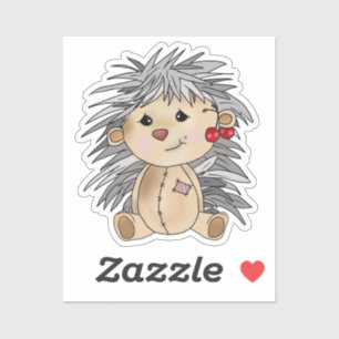 Sticker Igel avec cerises