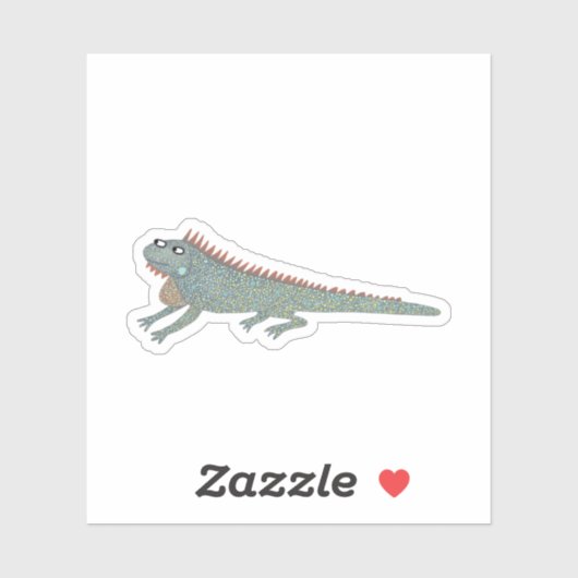 Sticker Iguana (Feuille)
