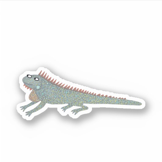 Sticker Iguana (Devant)