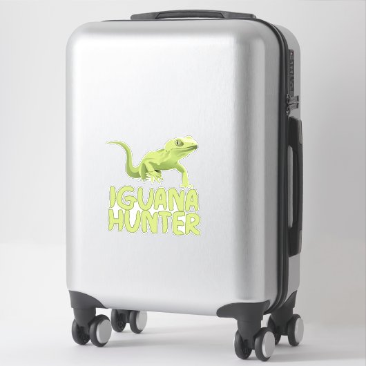 Sticker Iguana Hunter (Sur valise)