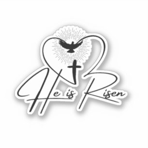 Sticker Il Est Ressuscité