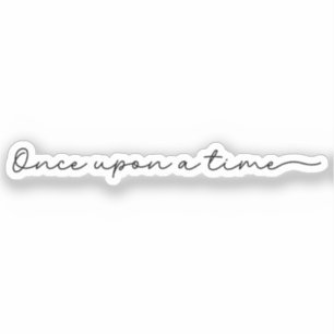 Sticker Il était une fois