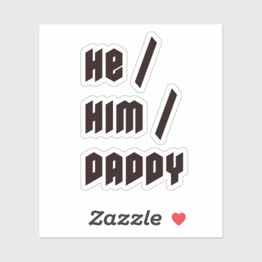 Sticker Il Lui Papa (Feuille)