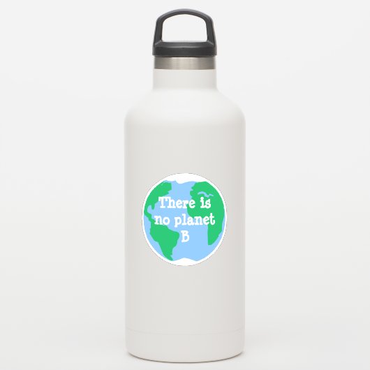 Sticker Il n'y a pas de planète B (Gourde)