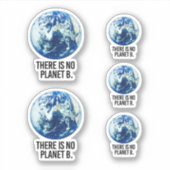 Sticker Il n'y a pas de planète B (Devant)