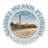 Sticker Île de Sanibel (C) (Devant)