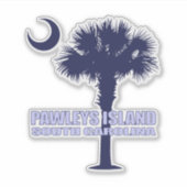 Sticker Île Pawleys (P&C) (Devant)