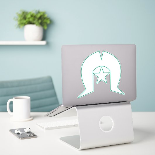 Sticker Îles du détroit de Torres, Australie (Ordinateur portable sur le bureau)