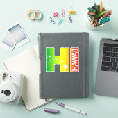Sticker Îles HI de Rasta Hawaï (Couverture iPad)