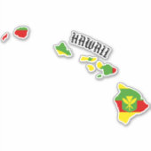 STICKER ÎLES KANAKA MAOLI HAWAII (Devant)