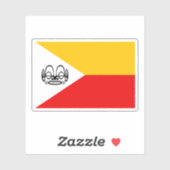 Sticker Îles Marquises (Feuille)