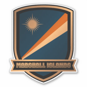 Sticker Îles Marshall