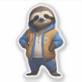 Sticker Illustration conviviale (Devant)