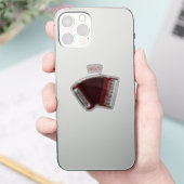Sticker Illustration d'accordion (Téléphone)
