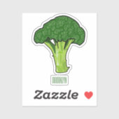 Sticker Illustration de Broccoli (Feuille)