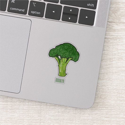 Sticker Illustration de Broccoli (Détail)