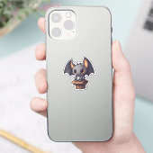 Sticker Illustration de chauve-souris de dessin (Téléphone)