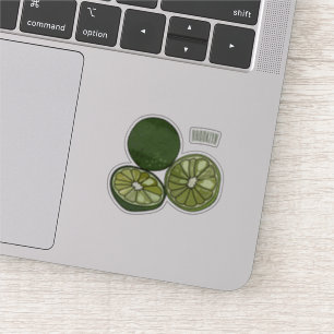 Sticker Illustration de chaux Kaffir