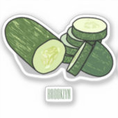 Sticker Illustration de combre (Recto)