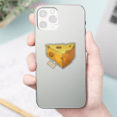 Sticker Illustration de fromage (Téléphone)