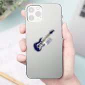 Sticker Illustration de guitare électrique (Téléphone)