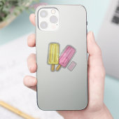 Sticker Illustration de Ice pop (Téléphone)