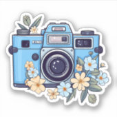 Sticker Illustration de la caméra de dessin (Devant)
