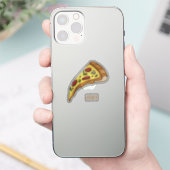 Sticker Illustration de la pizza (Téléphone)