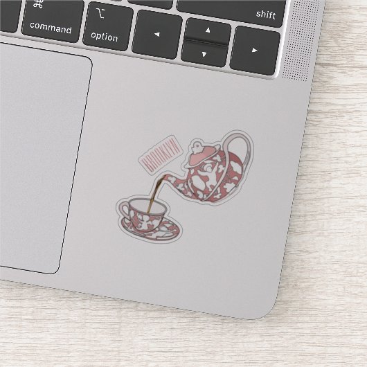 Sticker Illustration de la série Teacup (Détail)