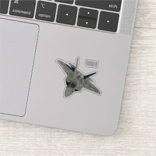 Sticker Illustration de l'avion de chasse