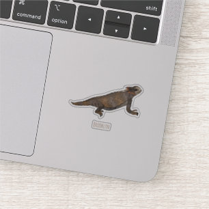 Sticker Illustration de lézard à cornes de Regal
