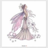 Sticker Illustration de l'Imaginaire Fairy Ziarre (Feuille)