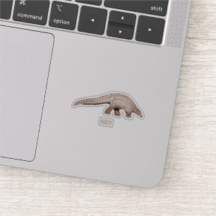 Sticker Illustration de Pangolin