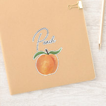 Illustration de pêche peinte mignonne