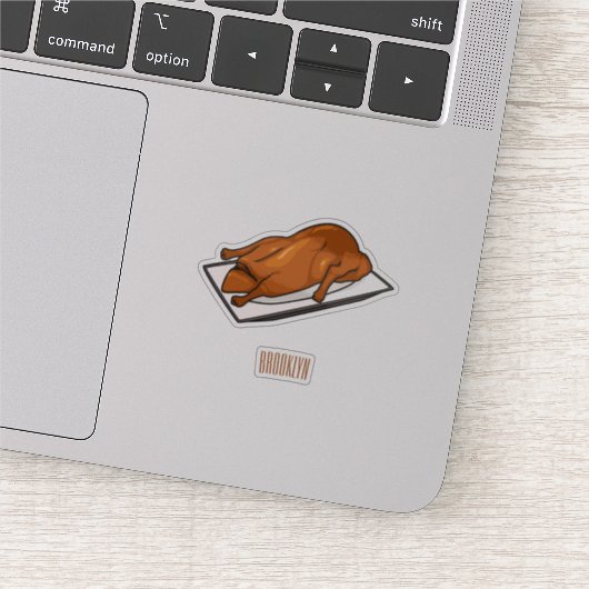Sticker Illustration de Peking duck (Détail)