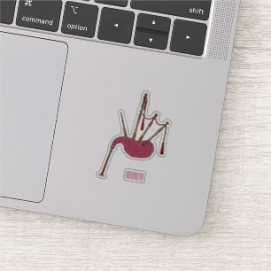 Sticker Illustration de pipes