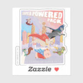Sticker Illustration de Super Powered Pack Metropolis (Feuille)