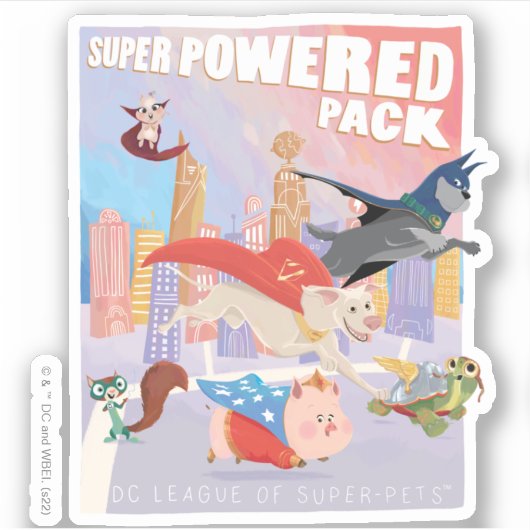 Sticker Illustration de Super Powered Pack Metropolis (Devant)