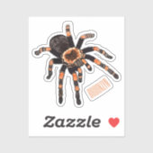 Sticker Illustration de Tarantula (Feuille)