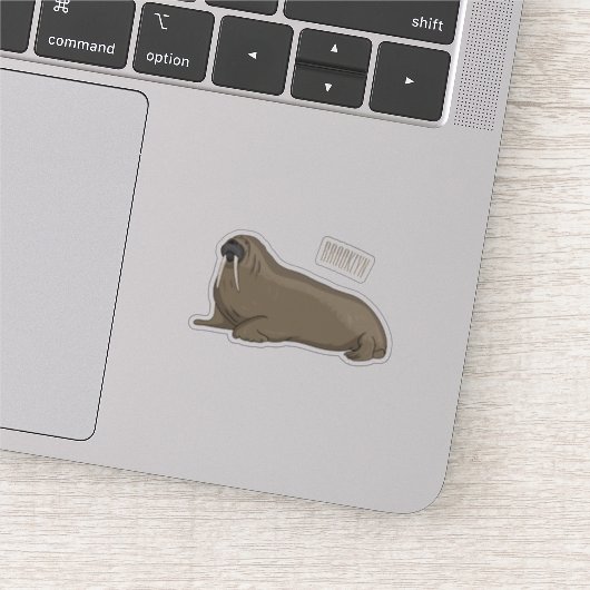 Sticker Illustration de Walrus (Détail)