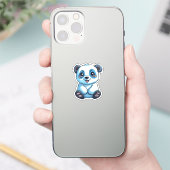 Sticker Illustration du panda de dessin (Téléphone)